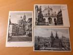 Praag   3 oude kaarten  Praha  Tsjechië, Ophalen of Verzenden, 1920 tot 1940, Ongelopen, Overig Europa