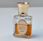 Micro parfum Justine Louis Feraud - Parfum, Verzamelen, Ophalen of Verzenden, Zo goed als nieuw, Miniatuur