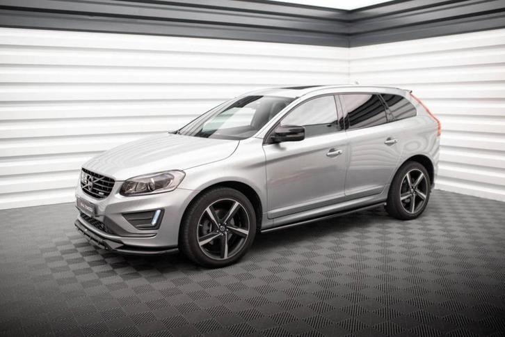 Voorlip sideskirt spoiler diffuser Volvo XC60 R-design 13-17, Auto diversen, Tuning en Styling, Ophalen of Verzenden