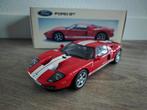 Autoart Ford GT 2004 red w/ white stripes 73201, Hobby en Vrije tijd, Modelauto's | 1:18, Ophalen of Verzenden, Gebruikt, Auto