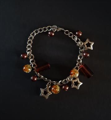 Bedelarmband Bruin (871)   beschikbaar voor biedingen