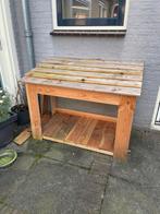 Houten Hondenhok/Berging t.e.a.b - H80-97 B130 D77, Tuin en Terras, Ophalen, Gebruikt, Hout, Overige typen