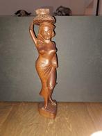 balinees houten beeldje, Ophalen of Verzenden, Zo goed als nieuw, Beeldhouwkunst