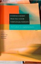 Evidence based practice voor verpleegkundigen, Ophalen of Verzenden, Zo goed als nieuw