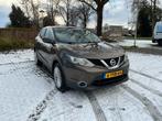 Nissan Qashqai 1.2 Dig-t 85KW 2WD 2014 Bruin met Panoramadak, Auto's, Nissan, Voorwielaandrijving, Parkeersensor, Zwart, 4 cilinders