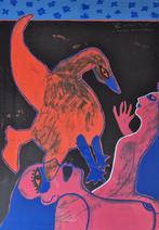 Corneille - litho 105/150 -Oiseaux ensorceleur, gesign - '78, Ophalen