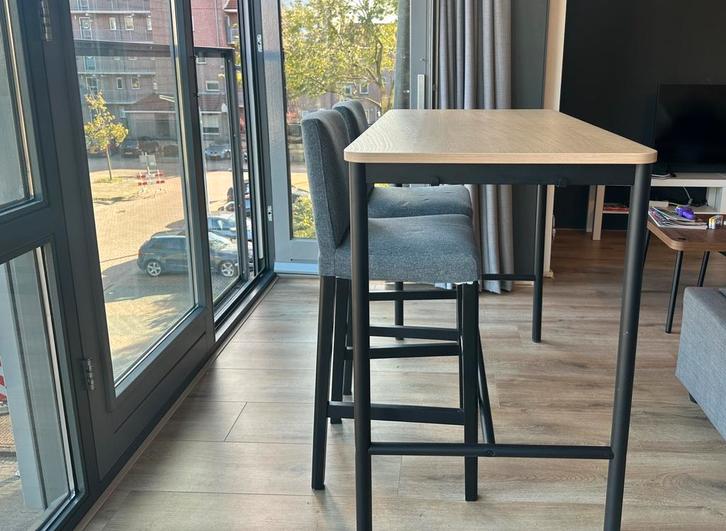 IKEA TOMMARYD hoge (eet)tafel, Huis en Inrichting, Tafels | Statafels, Gebruikt, Ophalen