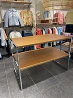 Stijlvolle Presentatietafel met Chromen Frame, Ophalen of Verzenden, Gebruikt