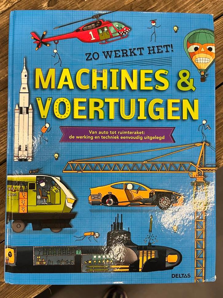 Machines & Voertuigen - Zo Werkt Het!, Boeken, Techniek, Zo goed als nieuw, Overige onderwerpen, Ophalen of Verzenden