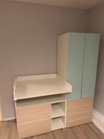 Babykamer Meubel: Verschoontafel & Kledingkast, Ophalen, 50 tot 70 cm, 105 cm of meer, Opstaande rand