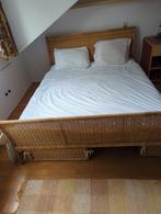 IKEA dubbel bed, Huis en Inrichting, Slaapkamer | Complete slaapkamers, Zo goed als nieuw, Ophalen, Tweepersoons