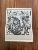 Houtsnede houtgravure xylografie schilderij kunstwerk ets, Ophalen of Verzenden