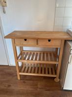 Keuken trolley roltafel Ikea FÖRHÖJA, Huis en Inrichting, Ophalen, Gebruikt, 50 tot 100 cm, Minder dan 100 cm
