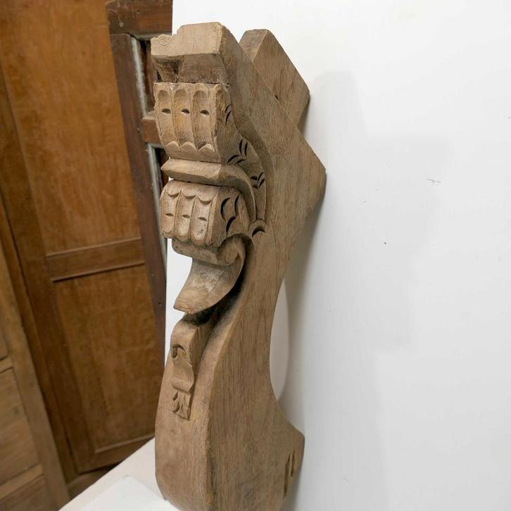 landelijk hout Indonesië Bali Java huis kunst beeld DS1, Antiek en Kunst, Kunst | Niet-Westerse kunst, Ophalen of Verzenden