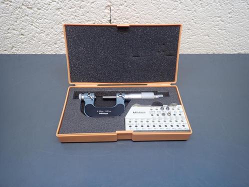 Mitutoyo schroefdraad micrometer 1.0 t/m 3.0 , 126-125, Doe-het-zelf en Verbouw, Draaibanken, Gebruikt, Ophalen of Verzenden