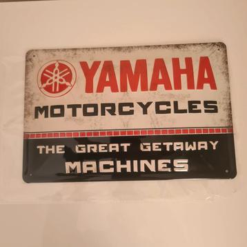 Vintage metalen bord van Yamaha Deco

 beschikbaar voor biedingen
