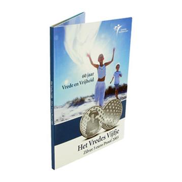 5 euro 2005 - Het Vredesvijfje (PROOF in BLISTER) beschikbaar voor biedingen
