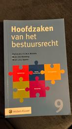 L.A.J. Spaans - Hoofdzaken van het bestuursrecht, Verzenden, Zo goed als nieuw, L.A.J. Spaans; A.B. Blomberg; F.C.M.A. Michiels
