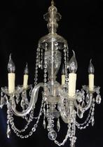 STIJLVOLLE antieke franse kristal luchter / kroonluchter, Antiek en Kunst, Antiek | Lampen, Ophalen