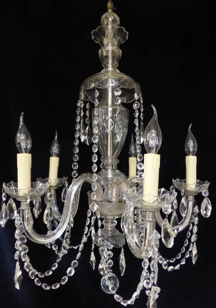 STIJLVOLLE antieke franse kristal luchter / kroonluchter, Antiek en Kunst, Antiek | Lampen, Ophalen