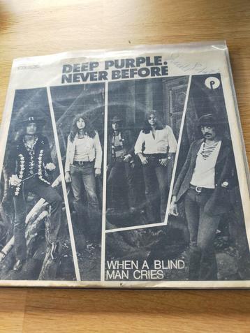 Deep Purple , Never Before  beschikbaar voor biedingen