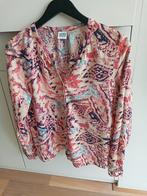 M prachtig blouse softtone kleur beige zalm roze turqoise, Kleding | Dames, Blouses en Tunieken, Maat 38/40 (M), Vero Moda, Beige