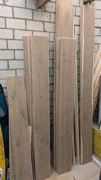 Eikenhouten vloer 7.5m2 geolied lamelparket, Gebruikt, 5 tot 10 m², 10 tot 30 cm, Hout