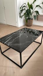 Salon tafel marmer, Ophalen of Verzenden, Zo goed als nieuw, 50 tot 100 cm, Minder dan 50 cm