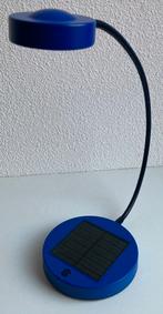 IKEA LED Design oplaadbare lamp (SUNNAN/2009/solar, blauw), Huis en Inrichting, Lampen | Tafellampen, Ophalen, Metaal, Zo goed als nieuw