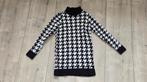 Warme lange sweater van WE in maat 122/128. Pied-de-poule, Kinderen en Baby's, Kinderkleding | Maat 128, WE, Meisje, Trui of Vest