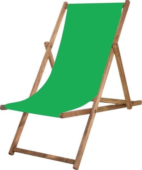 Houten Ligstoel | Strandstoel | Ligstoel | Verstelbaar | Beu, Tuin en Terras, Tuinmeubel-accessoires, Zo goed als nieuw, Ophalen