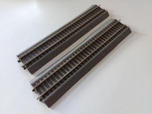 H0 Roco spoor Geoline met bedding G1, Hobby en Vrije tijd, Modeltreinen | H0, Gebruikt, Rails, Gelijkstroom of Wisselstroom, Roco