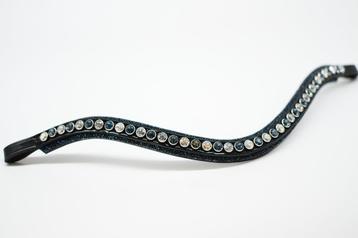 Luxe frontriem met swarovski kristallen van Monere beschikbaar voor biedingen