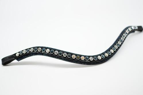 Luxe frontriem met swarovski kristallen van Monere, Dieren en Toebehoren, Paarden en Pony's | Hoofdstellen en Tuigage, Nieuw, Overige soorten