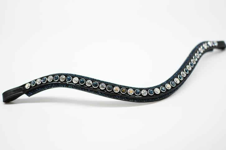 Luxe frontriem met swarovski kristallen van Monere, Dieren en Toebehoren, Paarden en Pony's | Hoofdstellen en Tuigage, Nieuw, Overige soorten