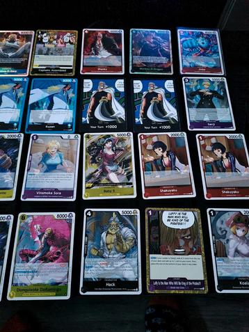 Dubbele One Piece TCG Hitjes - Op 12 beschikbaar voor biedingen