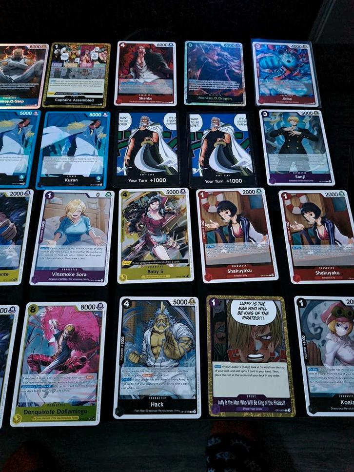 Dubbele One Piece TCG Hitjes - Op 12, Hobby en Vrije tijd, Verzamelkaartspellen | Overige, Gebruikt, Losse kaart, Ophalen of Verzenden