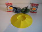 2 zakjes nieuwe knikkers groen + blauw en gele knikkerpot, Ophalen of Verzenden, Nieuw