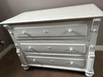 Brocante Commode- Wit, Gratis, zaterdag ophalen, Kinderen en Baby's, Kinderkamer | Commodes en Kasten, Ophalen, Gebruikt, 50 tot 70 cm