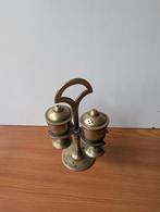 antiek peper en zoutstel  van koper, Ophalen of Verzenden
