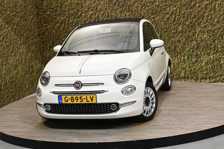Fiat 500C 1.2 Lounge Cabrio | Airco | PDC | Parelmoer, Auto's, Fiat, Bedrijf, Te koop, 500C, ABS, Airbags, Airconditioning, Alarm