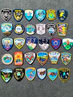 diverse police patches emblemen Alaska, Embleem of Badge, Amerika, Ophalen of Verzenden