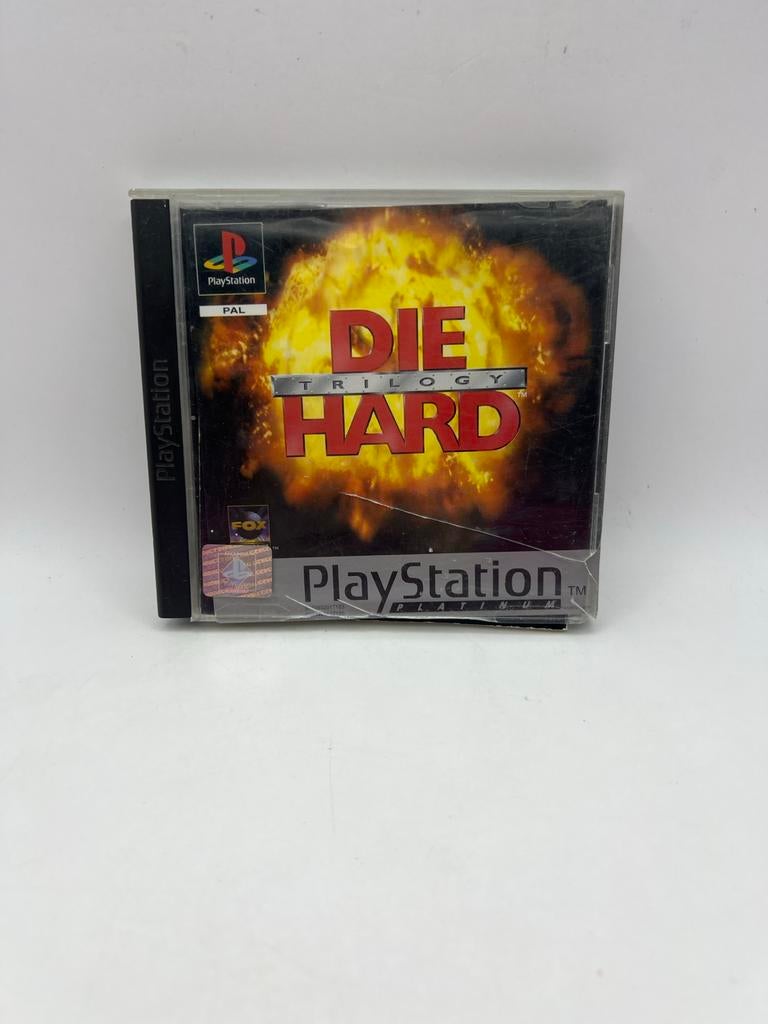 Die Hard Trilogy - PS1, Spelcomputers en Games, Games | Sony PlayStation 1, Avontuur en Actie, Gebruikt, Q, 1 speler