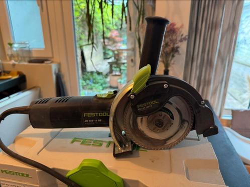 Festool haakse slijper DSC AG 125 FH, Doe-het-zelf en Verbouw, Gereedschap | Slijpmachines, Gebruikt, Haakse handslijpmachine