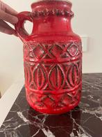 Grote West Germany vaas rood, Ophalen of Verzenden