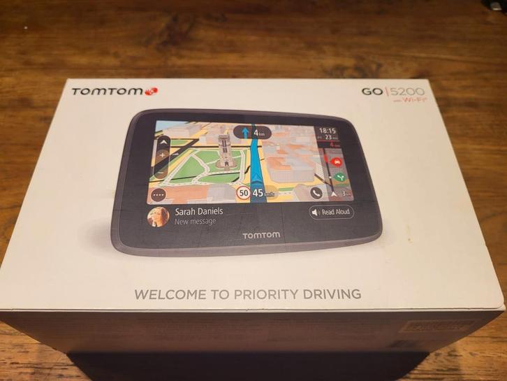 Tomtom go 5200 wifi, Auto diversen, Autonavigatie, Zo goed als nieuw, Ophalen