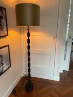Stalamp Light&Living zwart/goud, Huis en Inrichting, Lampen | Vloerlampen, 150 tot 200 cm, Zo goed als nieuw, Ophalen