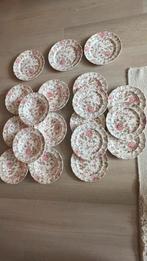 Prachtig vintage roze servies van Johnson Bros “Rose Chintz”, Antiek en Kunst, Antiek | Servies compleet, Ophalen
