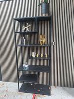 Stijlvolle metalen wandkast, Ophalen, Met plank(en), Gebruikt, 100 tot 150 cm