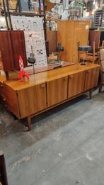 Sideboard mid century jaren 60 teak 200cm lang, ,, Ophalen of Verzenden, ,, ,